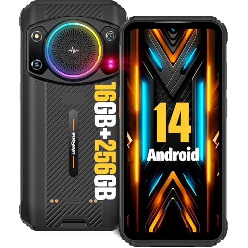 Ulefone Armor 21 Outdoor Handy 2024 9600mAh Android 14, 16GB+256GB/2TB SD Octa-Core G99 122dB 64MP Nachtsicht 120Hz 6.58” FHD+ IP68 Smartphone ohne vertrag 4G Dual SIM NFC 2 Jahre Garantie Ulefone Armor 21 Outdoor Handy 2024 9600mAh Android 14, 16GB+256GB/2TB SD Octa-Core G99 122dB 64MP Nachtsicht 120Hz 6.58” FHD+ IP68 Smartphone ohne vertrag 4G Dual SIM NFC 2 Jahre Garantie von Ulefone