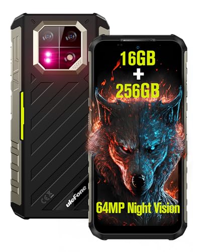 Ulefone Armor 22 Outdoor Smartphone, 16GB+256GB+512GB, Android 14 Outdoor Handy Ohne Vertrag, 64 MP Nachtsicht, 6600 mAh Akku, 6,58 Zoll FHD+ Handy, Fingerabdruck/IP69K/NFC/OTG Grün Ulefone Armor 22 Outdoor Smartphone, 16GB+256GB+512GB, Android 14 Outdoor Handy Ohne Vertrag, 64 MP Nachtsicht, 6600 mAh Akku, 6,58 Zoll FHD+ Handy, Fingerabdruck/IP69K/NFC/OTG Grün von Ulefone