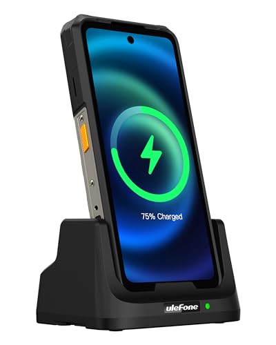 Ulefone Armor 26 Ultra 33W Schreibtisch-Ladestation, kabelloses Laden, 2-in-1-Ladeständer mit Zwei Ausgängen, Pogo-Pin-Aufladung für die Armor 26 Ultra Ulefone Armor 26 Ultra 33W Schreibtisch-Ladestation, kabelloses Laden, 2-in-1-Ladeständer mit Zwei Ausgängen, Pogo-Pin-Aufladung für die Armor 26 Ultra von Ulefone