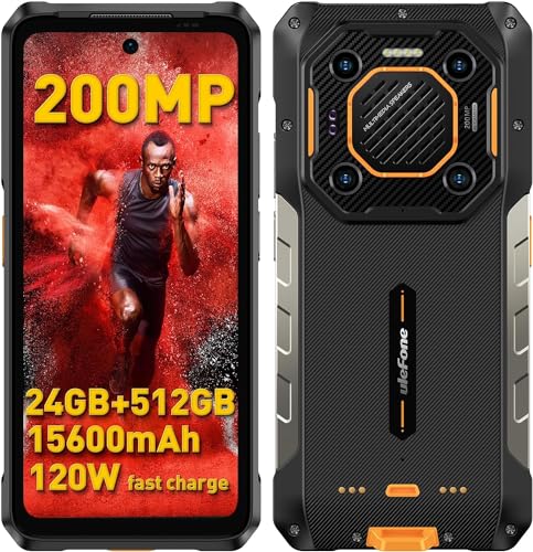 Ulefone Armor 26 Ultra Outdoor Handy 5G 2024, 200MP+64MP Kamera 3,2XTeleobjektiv 24GB+512GB Android 13 Smartphone mit 120W Schnellladung 6,78 Zoll FHD+ 120Hz 121dB Lautsprecher 15600mAh Akku Schwarz Ulefone Armor 26 Ultra Outdoor Handy 5G 2024, 200MP+64MP Kamera 3,2XTeleobjektiv 24GB+512GB Android 13 Smartphone mit 120W Schnellladung 6,78 Zoll FHD+ 120Hz 121dB Lautsprecher 15600mAh Akku Schwarz von Ulefone