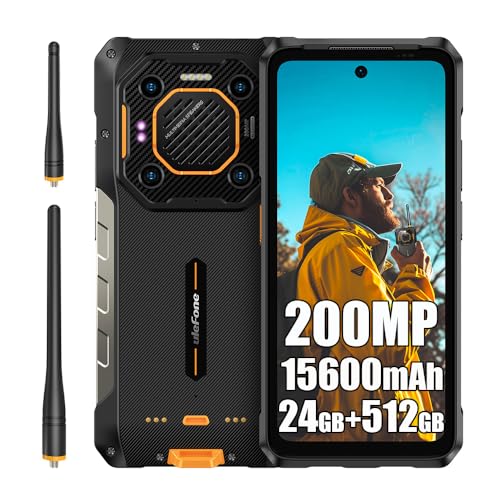 Ulefone Armor 26 Ultra WT 5G Outdoor Handy ohne Vertrag 2024, Android 13 MTK 8020 24GB+512GB Outdoor Smartphone 5G, 200MP+64MP Nachtsichtkamera, 6.78"FHD+, 15600mAh 120W, 4G LTE Handy 5G, NFC,GPS,OTG Ulefone Armor 26 Ultra WT 5G Outdoor Handy ohne Vertrag 2024, Android 13 MTK 8020 24GB+512GB Outdoor Smartphone 5G, 200MP+64MP Nachtsichtkamera, 6.78"FHD+, 15600mAh 120W, 4G LTE Handy 5G, NFC,GPS,OTG von Ulefone