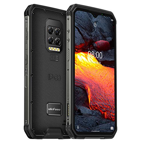 Ulefone Armor 9E Outdoor Handy, 64MP Rückfahrkamera, Android 10 Robustes Smartphone Ohne Vertrag IP68/IP69K, Helio P90 Octa-Core 8GB RAM 128GB, 6,3’’ FHD +, NFC, GPS DUAL SIM Gesichtsentriegelung von Ulefone