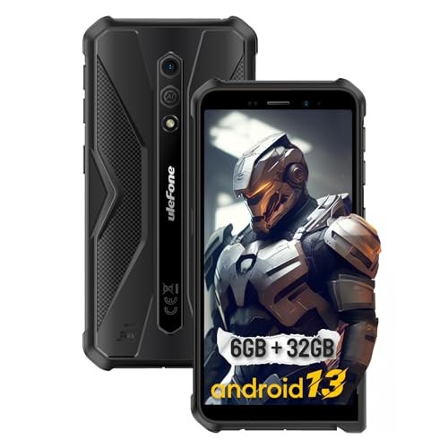 Ulefone Armor X12 Outdoor Handy, 6GB+32GB/256GB SD Outdoor Smartphone ohne vertrag, 4860mAh Akku,13MP+8MP 5.45" HD+, IP68/IP69K 4G Dual SIM NFC GPS Schwarz Ulefone Armor X12 Outdoor Handy, 6GB+32GB/256GB SD Outdoor Smartphone ohne vertrag, 4860mAh Akku,13MP+8MP 5.45" HD+, IP68/IP69K 4G Dual SIM NFC GPS Schwarz von Ulefone