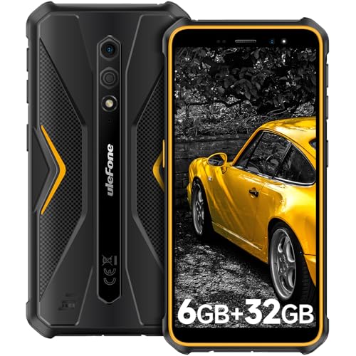 Ulefone Armor X12 Outdoor Smartphone Android 13 Go 6GB + 32GB/256GB SD 4860mAh 5,45'' HD+ 13MP+8MP IP68 Robustes Handy ohne vertrag Baustellenhandy 4G Dual SIM NFC GPS 2 Jahre Garantie -Orange Ulefone Armor X12 Outdoor Smartphone Android 13 Go 6GB + 32GB/256GB SD 4860mAh 5,45'' HD+ 13MP+8MP IP68 Robustes Handy ohne vertrag Baustellenhandy 4G Dual SIM NFC GPS 2 Jahre Garantie -Orange von Ulefone
