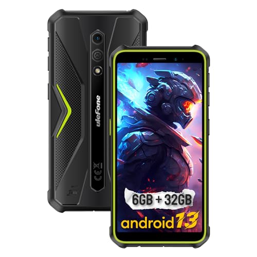 Ulefone Armor X12 Smartphone, bruchsicher, Android, 13 GB, 6 GB + 32 GB ROM/TF-256 GB, 13 MP Kamera, 4860 mAh Akku, Display 5,45 Zoll HD+, bruchsicheres Telefon 4G Dual SIM/NFC/GPS/2 Jahre Garantie Ulefone Armor X12 Smartphone, bruchsicher, Android, 13 GB, 6 GB + 32 GB ROM/TF-256 GB, 13 MP Kamera, 4860 mAh Akku, Display 5,45 Zoll HD+, bruchsicheres Telefon 4G Dual SIM/NFC/GPS/2 Jahre Garantie von Ulefone