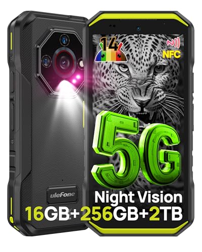 Ulefone Armor X32 Pro 5G Outdoor Handy 2025, 16GB+256GB/SD-2TB 64MP+16MP+25MP Nachtsicht 5,65” mit Blendende Taschenlampe 5500mAh Android 14 Smartphone 3-Slots/Face ID/Fingerprint/OTG/NFC Grün Ulefone Armor X32 Pro 5G Outdoor Handy 2025, 16GB+256GB/SD-2TB 64MP+16MP+25MP Nachtsicht 5,65” mit Blendende Taschenlampe 5500mAh Android 14 Smartphone 3-Slots/Face ID/Fingerprint/OTG/NFC Grün von Ulefone
