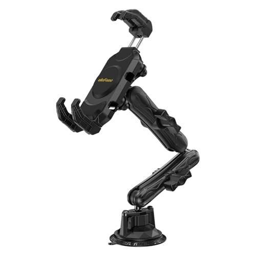 Ulefone Auto-Tablet-Halterung Armor Mount Max UAN02, dehnbarer Tablet-Ständer für LKW-Auto-Windschutzscheiben, Glatte Oberflächen, kompatibel mit iPad-Tablets, Mobiltelefonen 14,25 cm – 21,75 cm von Ulefone