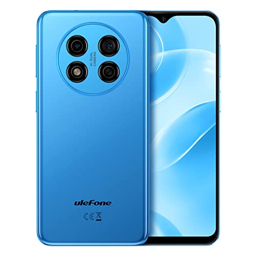 Ulefone Note 15 3G Smartphone ohne Vertrag, 3-Karten-Steckplatz, Quad Core 5GB+32GB, DUAL-SIM Android 12 Handy, 6,22'' HD+, 8MP+5MP Kamera, 4000mAh Akku, Gesichts Entsperrung GPS Blau von Ulefone