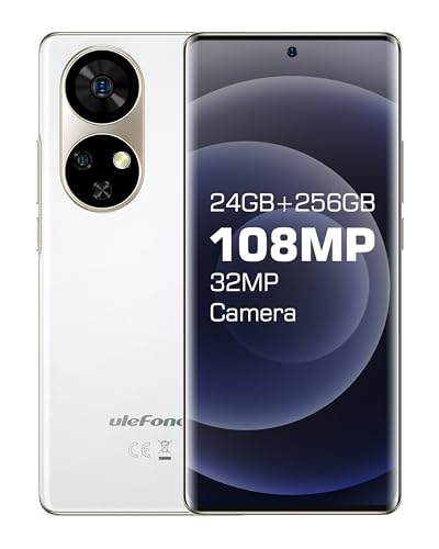 Ulefone Note 17 Pro Handy, Smartphone Ohne Vertrag 24GB RAM + 256GB ROM, 108MP + 32MP Kamera mit 6.78 Zoll Bildschirm, 5050mAh Android 13 Smartphone Dual SIM 4G/OTG-Weiß Ulefone Note 17 Pro Handy, Smartphone Ohne Vertrag 24GB RAM + 256GB ROM, 108MP + 32MP Kamera mit 6.78 Zoll Bildschirm, 5050mAh Android 13 Smartphone Dual SIM 4G/OTG-Weiß von Ulefone