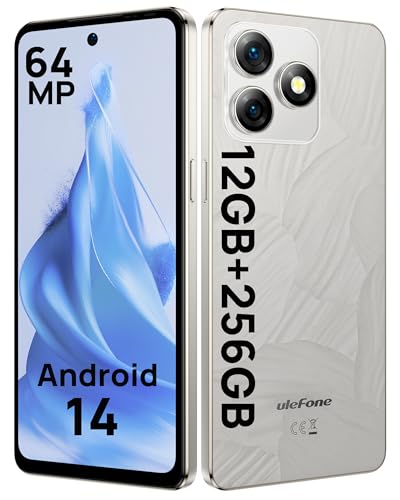 Ulefone Note 18 Pro Handy ohne vertrag, 64MP+50MP+32MP Kamera 12GB+256GB/SD-2TB Android 14 Smartphone mit 18W Schnellladung 6,78 Zoll HD+ 5450mAh Akku 4G Dual SIM Face ID/Fingerprint/GPS/OTG/NFC Grau Ulefone Note 18 Pro Handy ohne vertrag, 64MP+50MP+32MP Kamera 12GB+256GB/SD-2TB Android 14 Smartphone mit 18W Schnellladung 6,78 Zoll HD+ 5450mAh Akku 4G Dual SIM Face ID/Fingerprint/GPS/OTG/NFC Grau von Ulefone