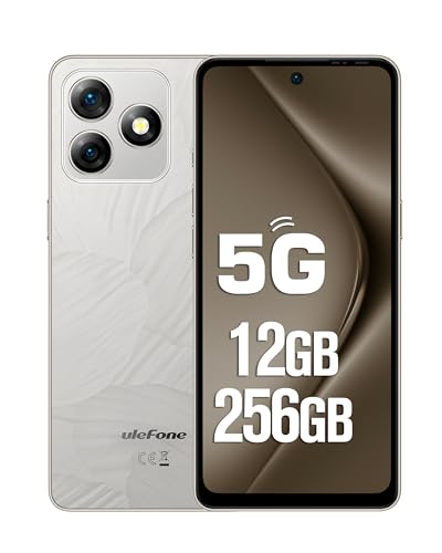 Ulefone Note 18 Ultra 5G Handy, 12GB+256GB/SD-2TB Android 13 Smartphone Ohne Vertrag, 50MP+50MP+32MP Kamera 6,78 Zoll FHD+ mit 90Hz, 5450mAh Akku/18W, Dual SIM Simlockfreie Handys/GPS/OTG/NFC, Grau Ulefone Note 18 Ultra 5G Handy, 12GB+256GB/SD-2TB Android 13 Smartphone Ohne Vertrag, 50MP+50MP+32MP Kamera 6,78 Zoll FHD+ mit 90Hz, 5450mAh Akku/18W, Dual SIM Simlockfreie Handys/GPS/OTG/NFC, Grau von Ulefone