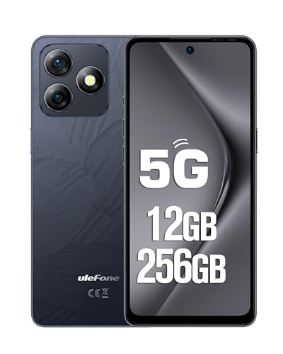 Ulefone Note 18 Ultra 5G Handy Ohne Vertrag, 12GB+256GB/SD-2TB Smartphone, 6,78 Zoll FHD+ mit 50MP+50MP+32MP Kamera, 5450mAh Akku/18W, Dual SIM Android 13 Handy 5G Wi-Fi BT5,1 OTG/GPS/FM/NFC, Schwarz Ulefone Note 18 Ultra 5G Handy Ohne Vertrag, 12GB+256GB/SD-2TB Smartphone, 6,78 Zoll FHD+ mit 50MP+50MP+32MP Kamera, 5450mAh Akku/18W, Dual SIM Android 13 Handy 5G Wi-Fi BT5,1 OTG/GPS/FM/NFC, Schwarz von Ulefone
