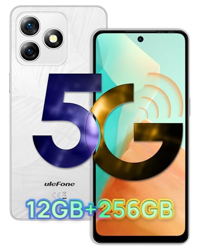 Ulefone Note 18 Ultra 5G Smartphone, 12GB+256GB/SD-2TB Handy Ohne Vertrag 50MP+32MP 6,78" FHD+ 5450mAh Android 13 MTK Dimensity 720 Handy 5G, Dual SIM 5G Simlockfreie Handys NFC 2 Jahr Garanti Weiß Ulefone Note 18 Ultra 5G Smartphone, 12GB+256GB/SD-2TB Handy Ohne Vertrag 50MP+32MP 6,78" FHD+ 5450mAh Android 13 MTK Dimensity 720 Handy 5G, Dual SIM 5G Simlockfreie Handys NFC 2 Jahr Garanti Weiß von Ulefone