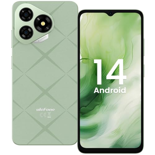 Ulefone Note 19 Handy Android 14 5000mah Octa Core Prozessor 6,56" HD+ 6GB+32GB/512GB SD 8MP+5MP Panorama Kamera 4G Dual SIM Smartphone Ohne Vertrag Face ID GPS OTG 2 Jahre Garantie-Grün Ulefone Note 19 Handy Android 14 5000mah Octa Core Prozessor 6,56" HD+ 6GB+32GB/512GB SD 8MP+5MP Panorama Kamera 4G Dual SIM Smartphone Ohne Vertrag Face ID GPS OTG 2 Jahre Garantie-Grün von Ulefone