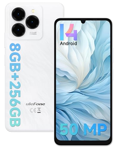 Ulefone Note 20 Pro Android 14 Smartphone, 8GB RAM + 256GB ROM/TF 1TB Erweiterbar Octa Core, 50MP Kamera 6.75" HD+ Smartphone Ohne Vertrag, 6000mAh Dual SIM Handy 4G/OTG/Face ID/GPS-Weiß Ulefone Note 20 Pro Android 14 Smartphone, 8GB RAM + 256GB ROM/TF 1TB Erweiterbar Octa Core, 50MP Kamera 6.75" HD+ Smartphone Ohne Vertrag, 6000mAh Dual SIM Handy 4G/OTG/Face ID/GPS-Weiß von Ulefone