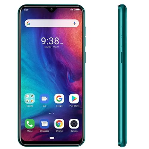 Ulefone Note 7P (2019) 4G Smartphone ohne Vertrag, 6,1-Zoll-Wassertropfen-Bildschirm, Android 9.0-DUAL SIM Handy, MTK6761 2,0 GHz 3 GB RAM 32 GB ROM, dreifache Rückfahrkamera, Fingerabdruck Grün von Ulefone