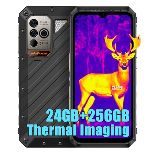 Ulefone Power Armor 18T Ultra Outdoor Handy 5G Smartphone, Dimensity 7050 24GB+512GB, 108MP+Wärmebildkamera, 9600mAh, 6,58”FHD+, Android 14 IP68 Handy ohne Vertrag, 4GLTE 5G HiFi NFC OTG GPS Ulefone Power Armor 18T Ultra Outdoor Handy 5G Smartphone, Dimensity 7050 24GB+512GB, 108MP+Wärmebildkamera, 9600mAh, 6,58”FHD+, Android 14 IP68 Handy ohne Vertrag, 4GLTE 5G HiFi NFC OTG GPS von Ulefone