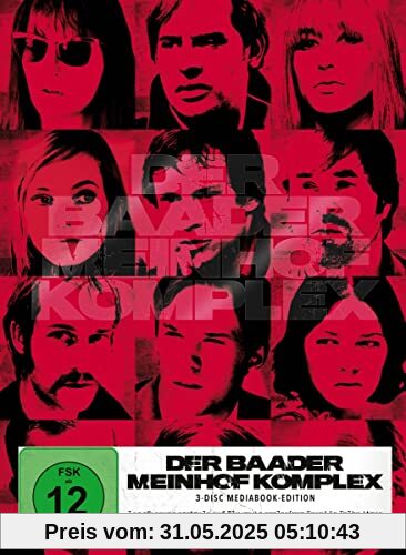 Der Baader Meinhof Komplex - Mediabook (Cover A) inkl. Langfassung & Black Box BRD [Blu-ray] von Uli Edel