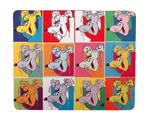Mauspad Uli Stein Pop Art Multi-Maus Mauspad Uli Stein Pop Art Multi-Maus von Uli Stein