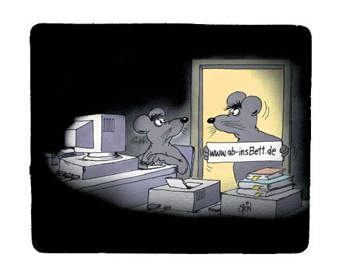 Mauspad Uli Stein ab-insBett.de Mauspad Uli Stein ab-insBett.de von Uli Stein