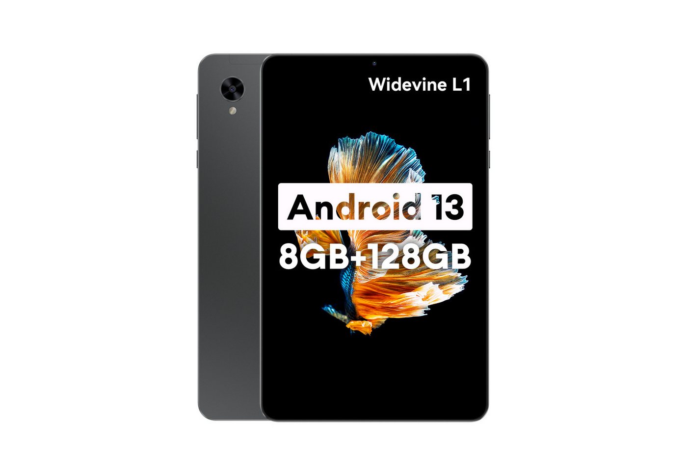 Ulife Headwolf, Fpad3, 8GB RAM(4+4GB erweiterbar), 128GB ROM Tablet (8,4, Android 13, 2G, 3G, 4G, Vollmetallgehäuse, 0,75 mm dick, 8MP+13MP)" von Ulife