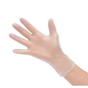 Ulith unisex Einmalhandschuhe transparent Größe L 100 St. von Ulith