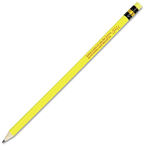 Uljö °°1838 Bleistift gelb, 10er Pack, Gottes Liebe. von Uljö