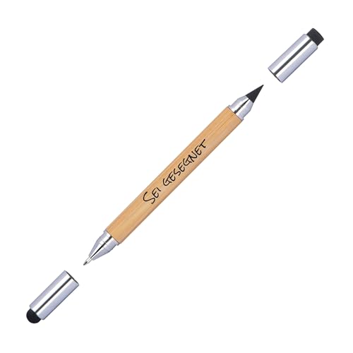 Uljö 2-in-1 Kugelschreiber/Bleistift mit Endlosmine Sei gesegnet von Uljö
