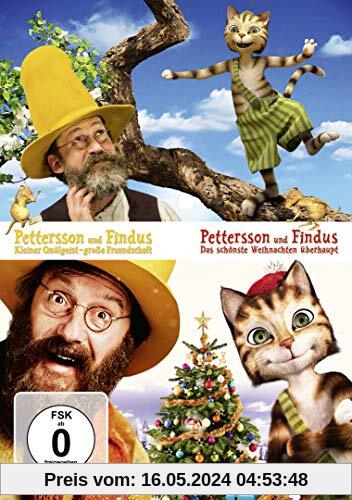Pettersson und Findus: Kleiner Quälgeist große Freundschaft / Das schönste Weihnachten ... [2 DVDs] von Ulrich Noethen