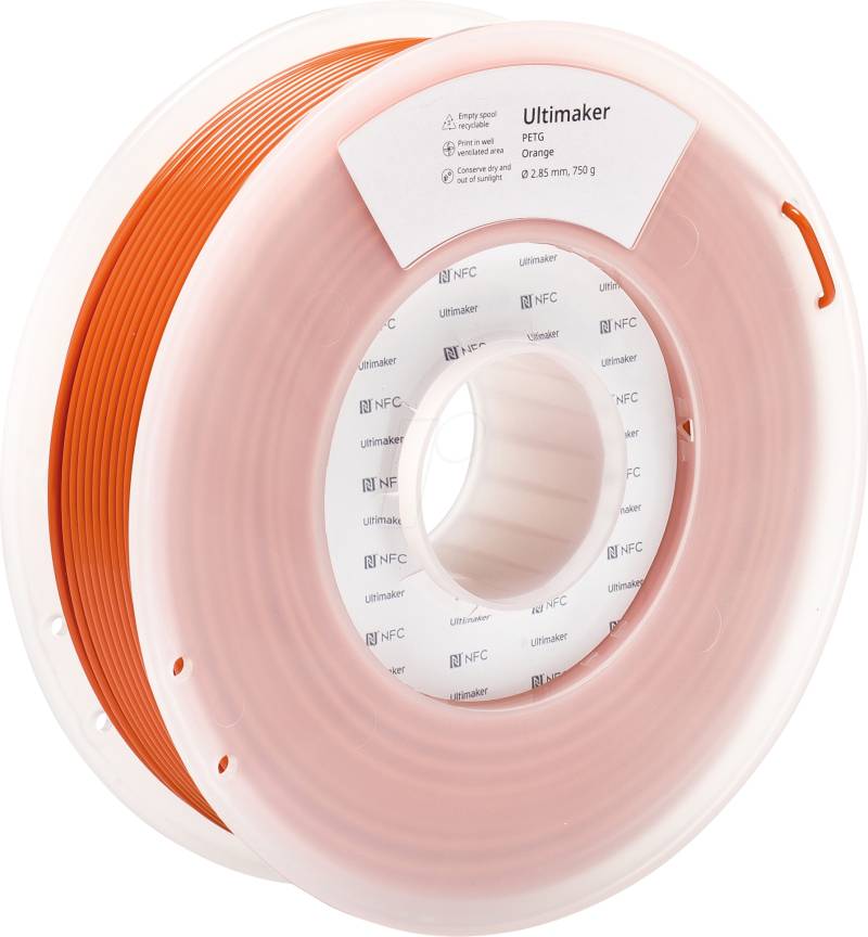 ULTIMAKER 227343 - PETG-Filament - orange - 2,85mm - 750g von Ultimaker