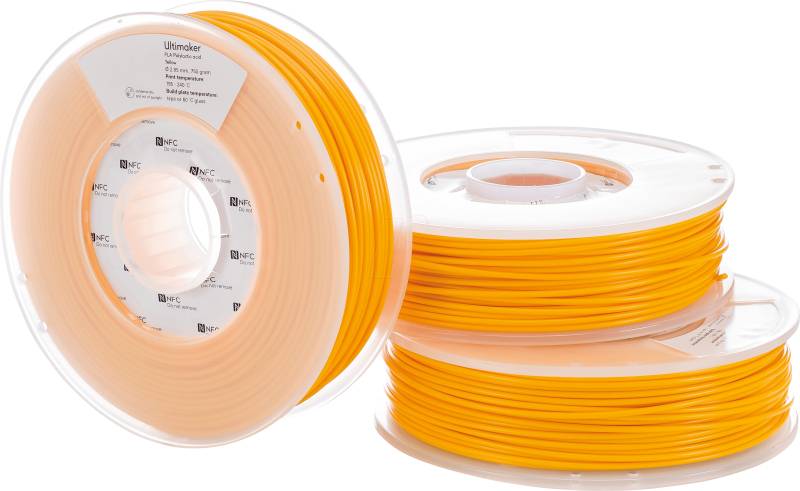 ULTIMAKER 74630 - PLA Filament - M0751 gelb - 750 g von Ultimaker