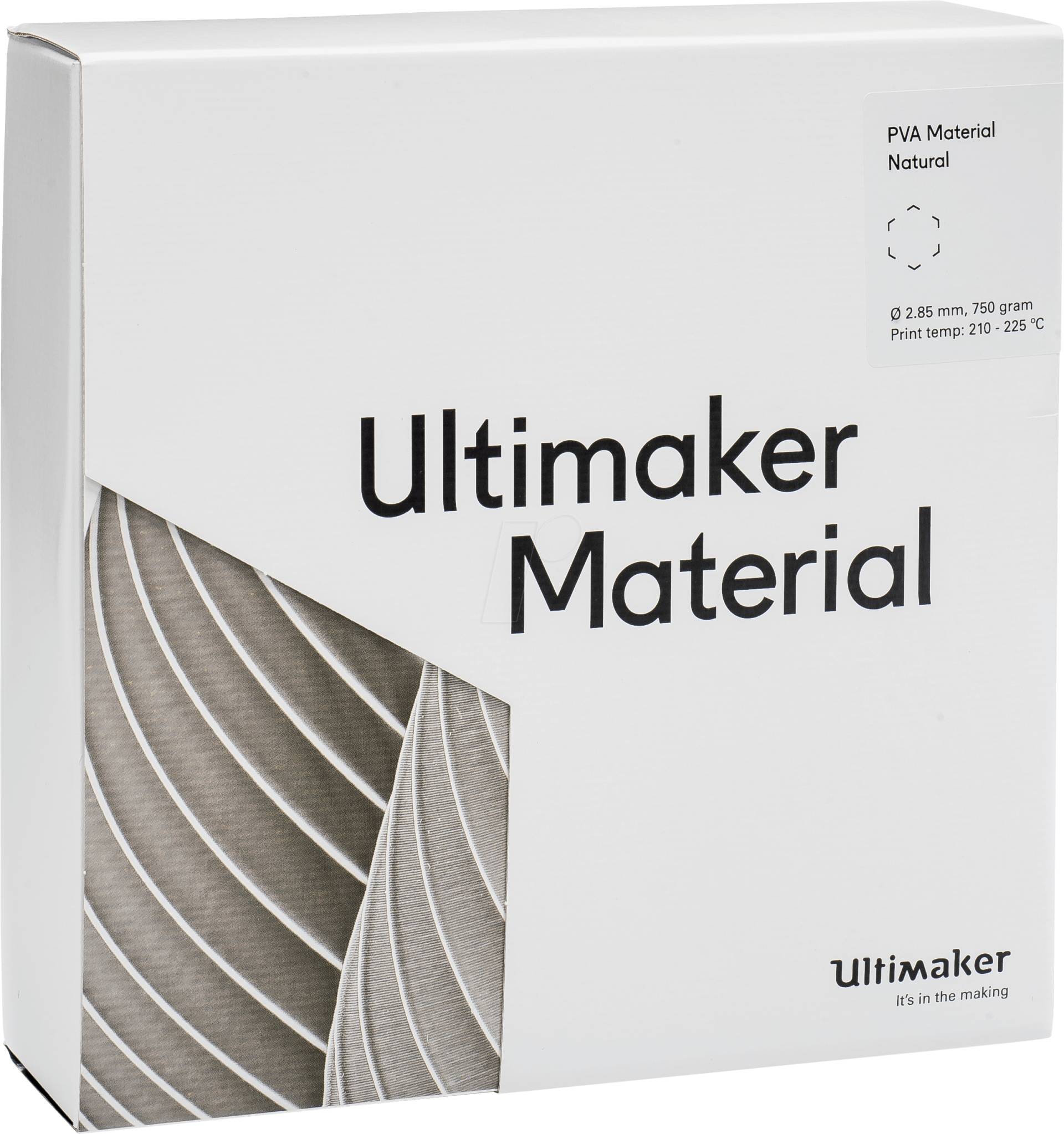 ULTIMAKER 74661 - UM³ PVA - M0952 Natural - 750 g von Ultimaker