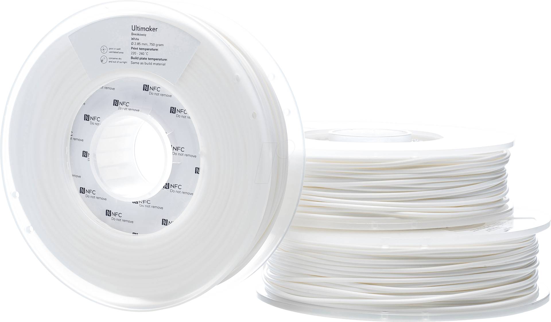 ULTIMAKER 78522 - Breakaway Filament - weiß - 750 g von Ultimaker