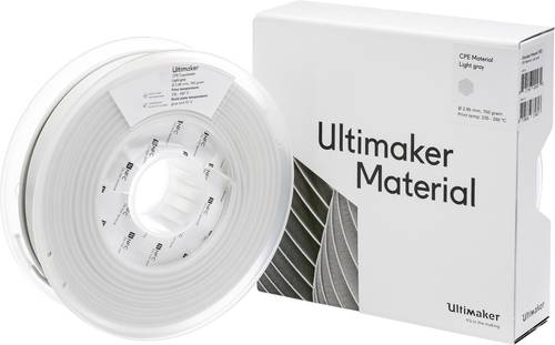 Ultimaker CPE - M0188 Light Gray 750 - 201273 Filament CPE 2.85mm 750g Hellgrau 1St. von Ultimaker