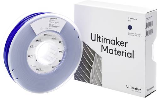 Ultimaker PLA - M0751 Blue 750 - 211399 Filament PLA 2.85mm 750g Blau 1St. von Ultimaker