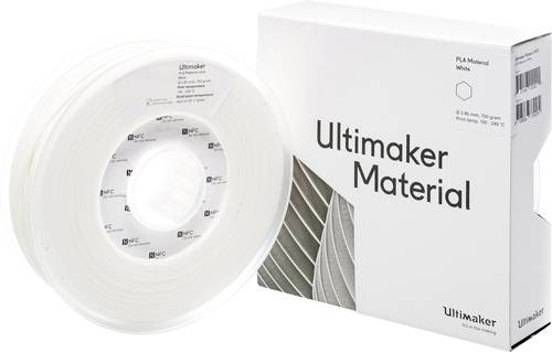 Ultimaker PLA - M0751 White 750 - 211399 Filament PLA 2.85mm 750g Weiß 1St. von Ultimaker