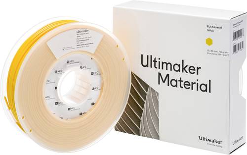 Ultimaker PLA - M0751 Yellow 750 - 211399 Filament PLA 2.85mm 750g Gelb 1St. von Ultimaker