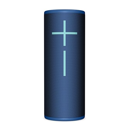 Ultimate Ears MEGABOOM 4 – mobiler, wasserdichter, schwimmfähiger Bluetooth-Lautsprecher mit kräftigem 360-Grad-Sound und donnernden Tiefen, 20-Stunden-Akku und 45m Reichweite - Blau Ultimate Ears MEGABOOM 4 – mobiler, wasserdichter, schwimmfähiger Bluetooth-Lautsprecher mit kräftigem 360-Grad-Sound und donnernden Tiefen, 20-Stunden-Akku und 45m Reichweite - Blau von Ultimate Ears