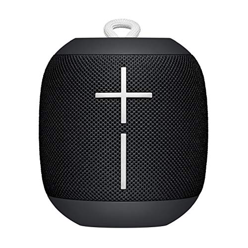 Ultimate Ears Wonderboom Tragbarer drahtloser Bluetooth-Lautsprecher, 360° Surround Sound, Wasserdicht, 2 Lautsprecheranschlüsse für kraftvollen Sound, 10 Stunden Akku - Schwarz Ultimate Ears Wonderboom Tragbarer drahtloser Bluetooth-Lautsprecher, 360° Surround Sound, Wasserdicht, 2 Lautsprecheranschlüsse für kraftvollen Sound, 10 Stunden Akku - Schwarz von Ultimate Ears