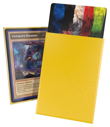Ultimate Guard Cortex Sleeves Japanese Size Matte (60) (62x89mm), Farbe:Gelb von Ultimate Guard