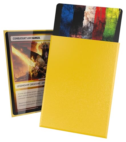 Ultimate Guard Cortex Sleeves Standard Size (100) (66x91mm), Farbe:Gelb von Ultimate Guard
