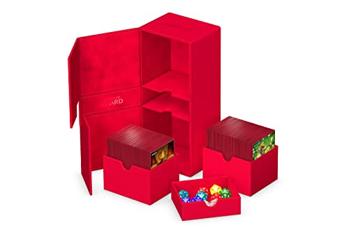 Ultimate Guard Twin Flip`n`Tray 266+ Xenoskin Rouge von Ultimate Guard