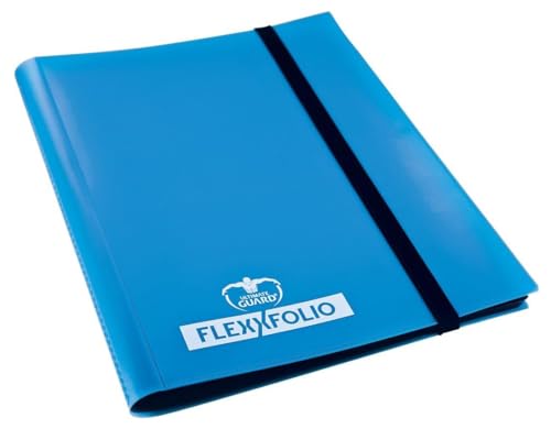 Ultimate Guard UGD010036 Flexxfolio 360-18-Pocket Sammelkartenmappe, Blau von Ultimate Guard