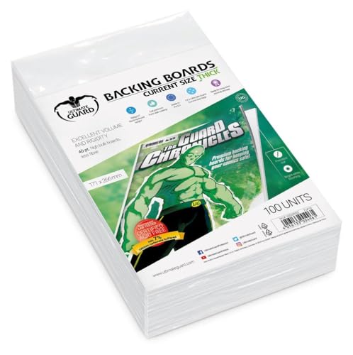 Ultimate Guard UGD020032 - Comic Backing Boards Thick Current Size von Ultimate Guard