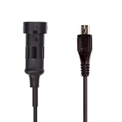 Ultimateaddons 2-poliges wasserdichtes Adapterkabel für Hardwire/DIN Hella Kabel – Mini USB von Ultimateaddons