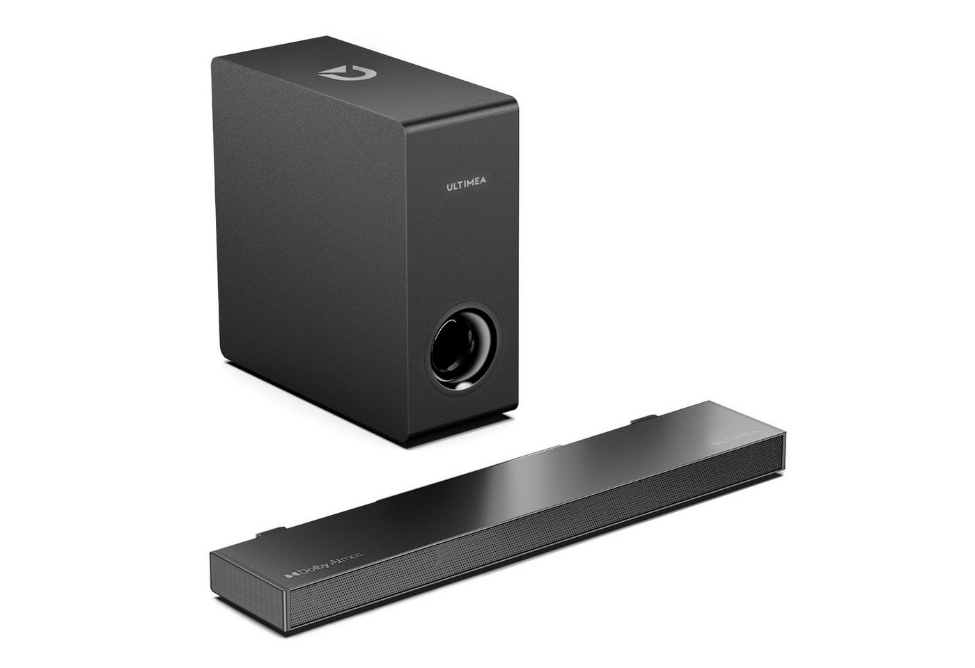 Ultimea Nova S50 2.1 Dolby Atmos Soundbar (190 W, BassMAX, 3D Surround Sound System für TV, PC Lautsprecher Heimkino) von Ultimea