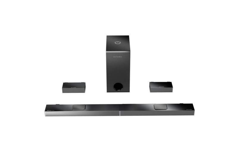 Ultimea Nova S80 Soundbar 5.1.2 Dolby Atmos Surround Sound System (HDMI eARC/Optisch/AUX/USB/Bluetooth, 520 W, 8“ Wireless Subwoofer, 4K HDR (2024 Upgraded Speakers) von Ultimea