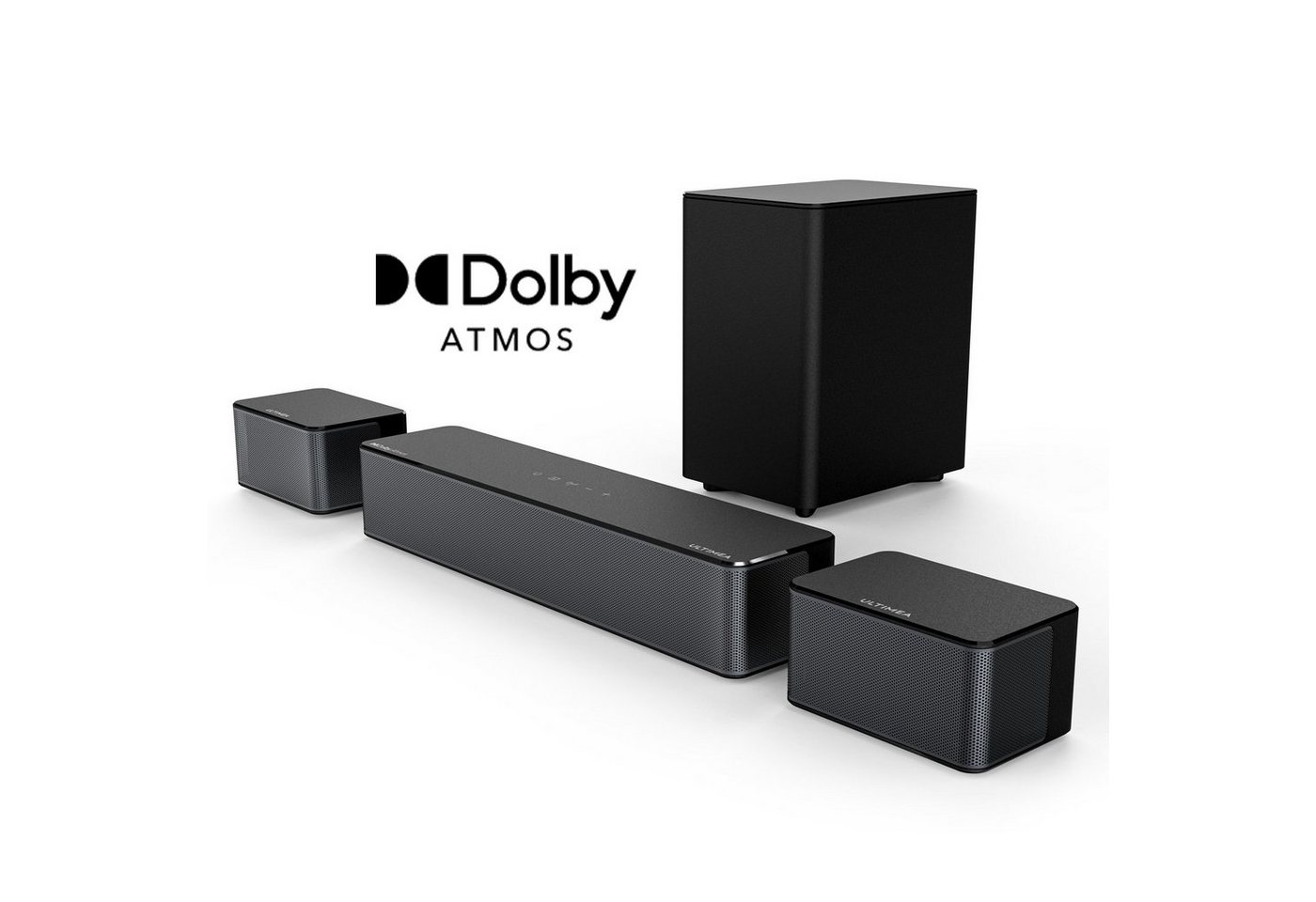 Ultimea Poseidon D60 5.1-Kanal Dolby Atmos Soundbar (410 W) von Ultimea