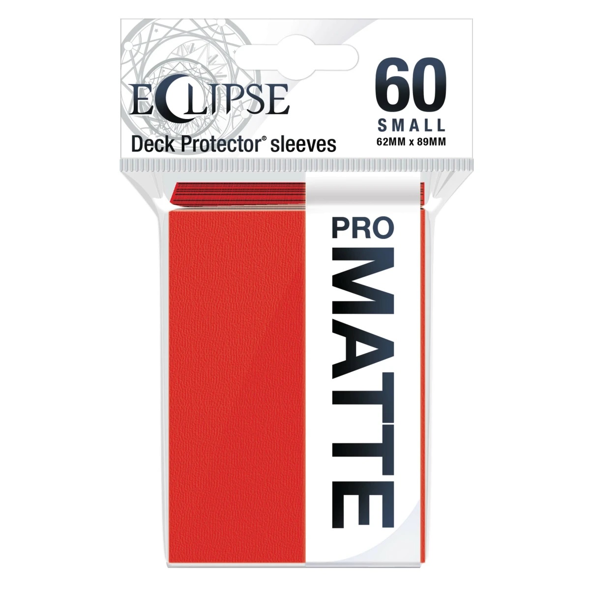 UP Deck Protection ECLIPSE Matte Apple Red (60ct) von Ultra Pro