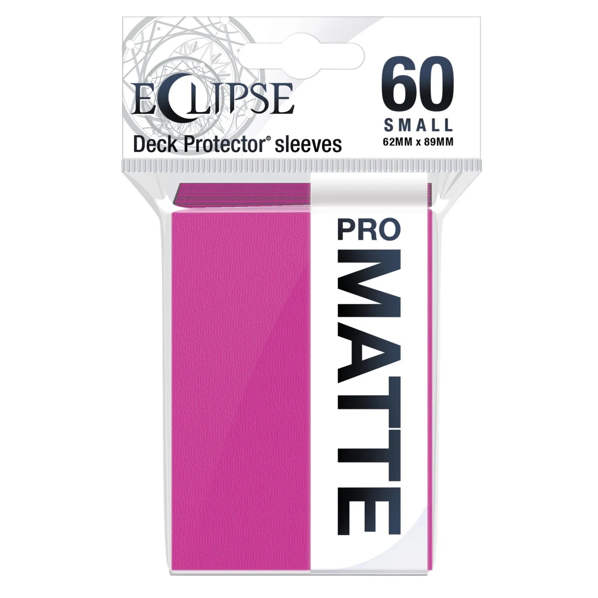 UP Deck Protector ECLIPSE Matte Hot Pink (60ct) von Ultra Pro